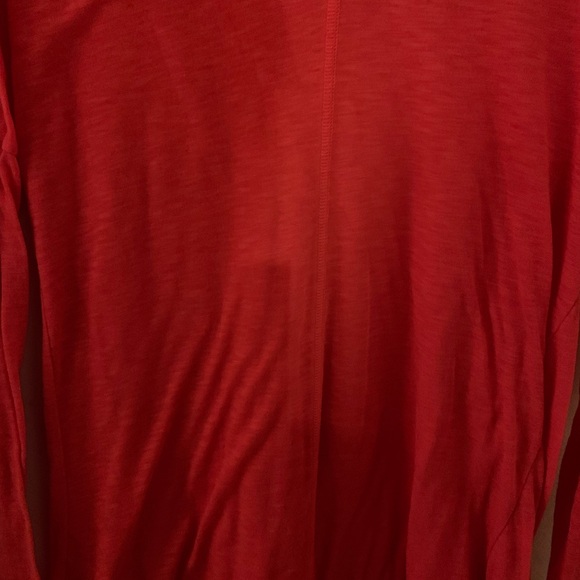 Old Navy WMS MATERNITY bright coral colored WMS TOP size Small - Picture 11 of 11